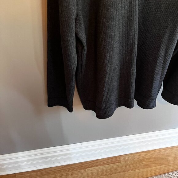 Field & Stream Pullover Sweater Navy Blue Ribbed Size XXL Button Neck Outdoor - Picture 7 of 10